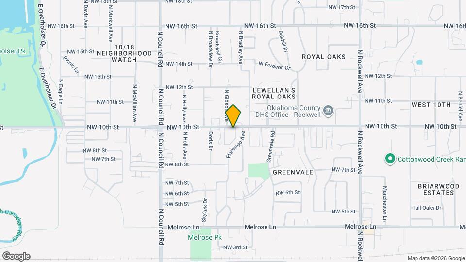 7626 NW 10th- Map and Location Details