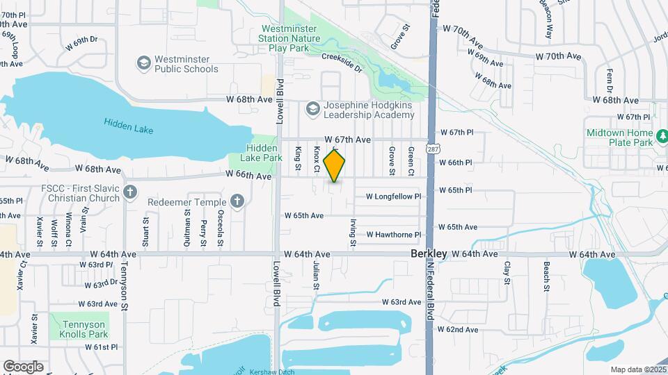 3392 W 66th Ave Map and Location Details