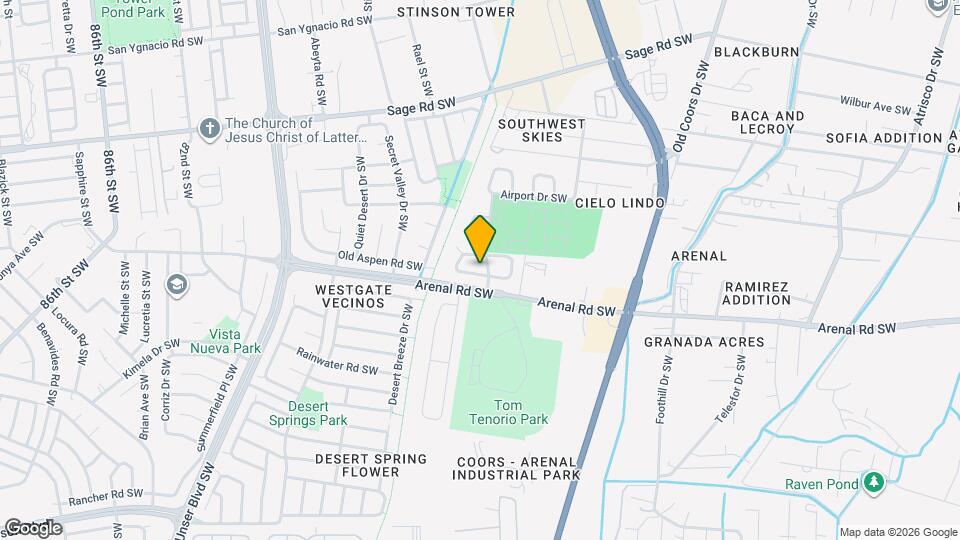 7105 Dona Angelica Ave SW Map and Location Details