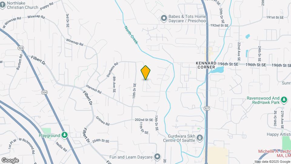 19807 11th Dr SE Map and Location Details