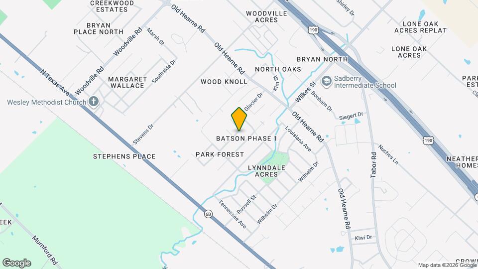 2318 Yosemite Dr Map and Location Details