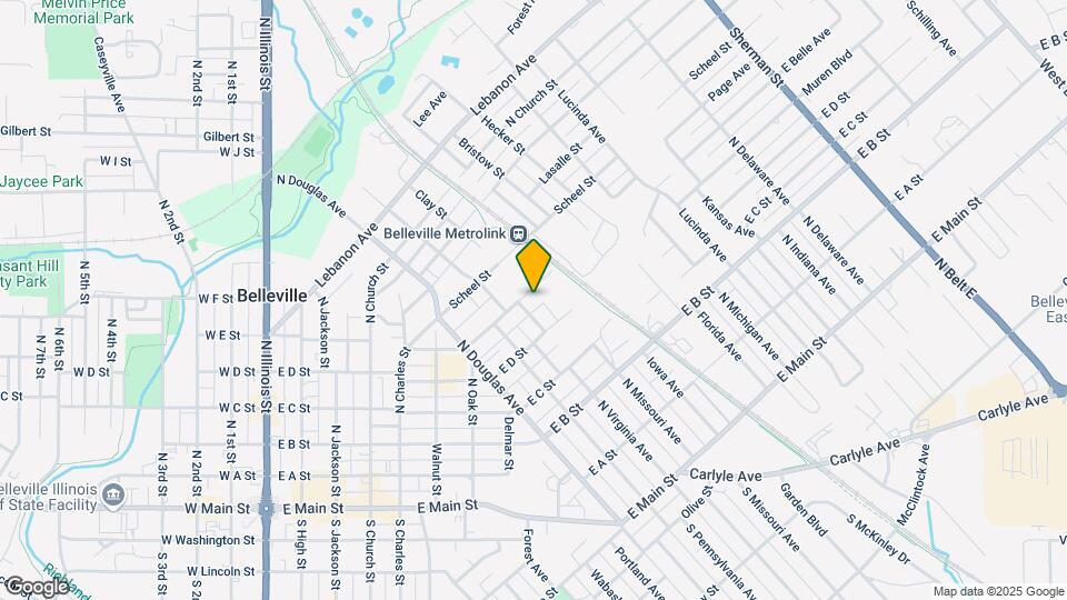 826 Sycamore St Map and Location Details