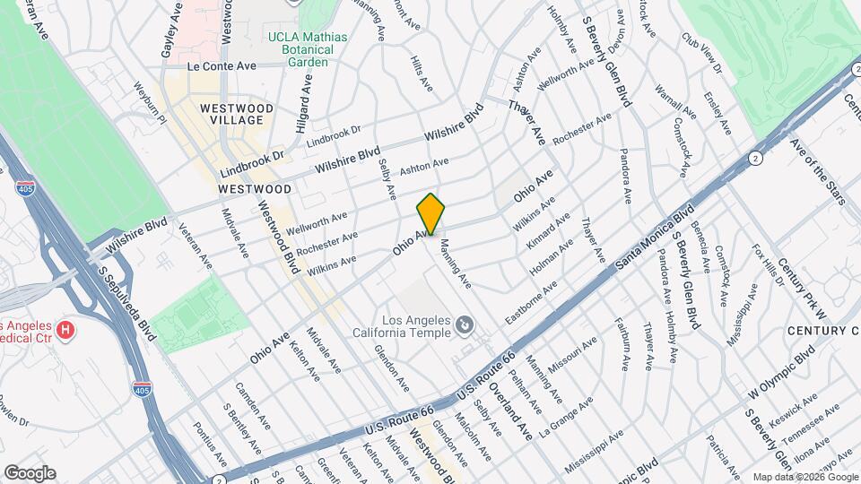 10720 Ohio Ave Mapa y Detalles de la Ubicación