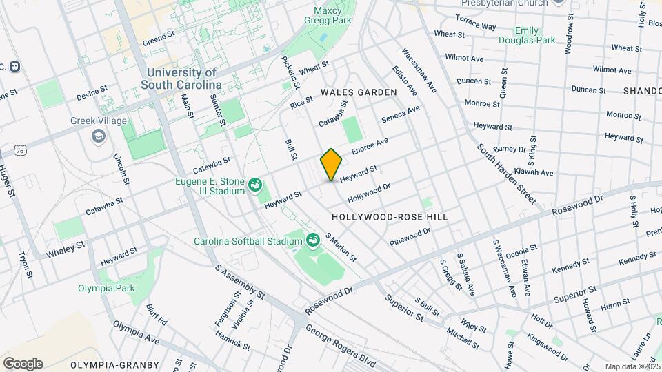 101 S Pickens St Map and Location Details