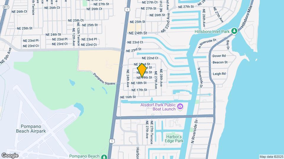 2620 NE 19th St Map and Location Details