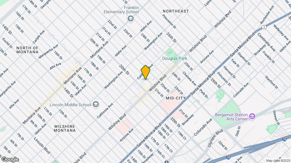1128 21st St, Unit A Map and Location Details