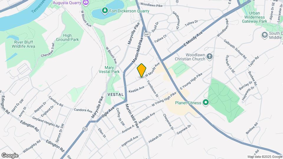 148 W Moody Ave Map and Location Details