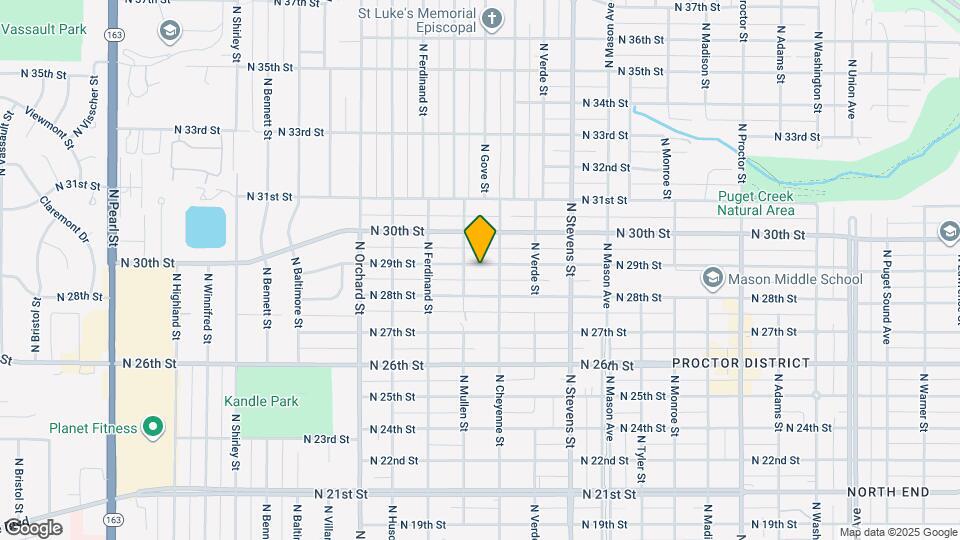 4614 N 29th St Map and Location Details