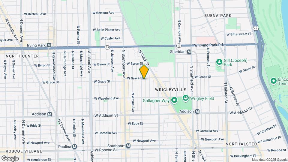 3759 N Lakewood Ave, Unit 3M Mapa y Detalles de la Ubicación