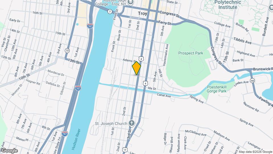 66 Jefferson St, Unit 1st floor Map and Location Details