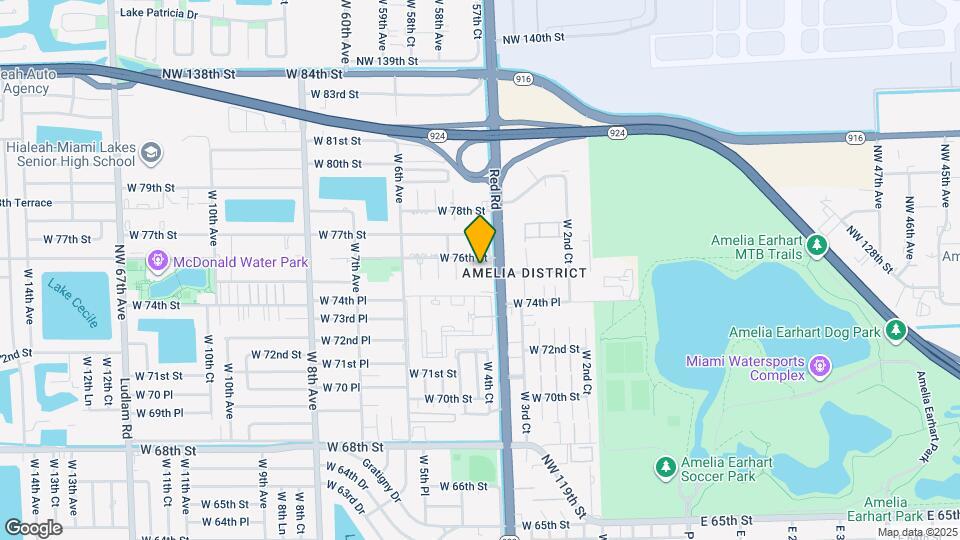 7553 W 4th Ct Map and Location Details