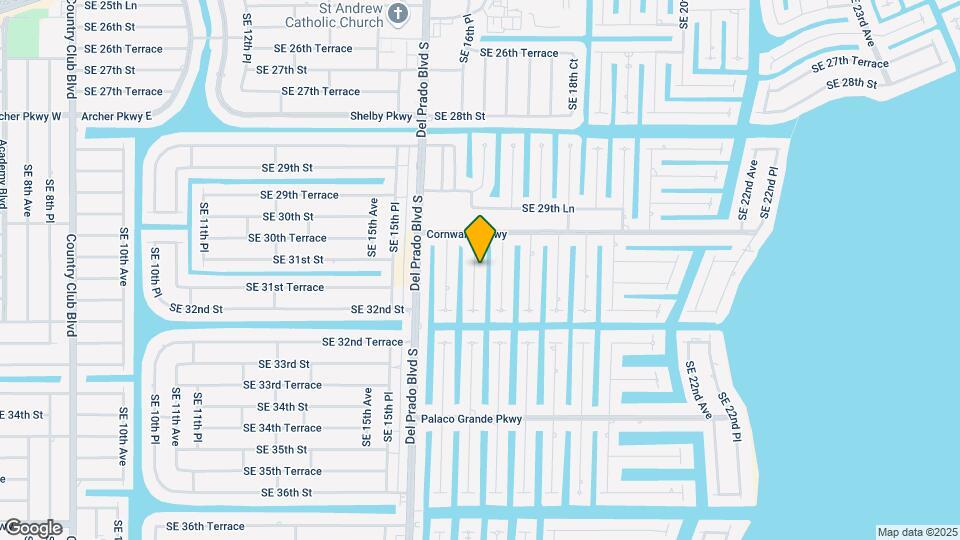 3021 SE 17th Ave Map and Location Details