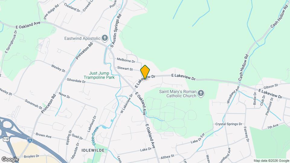 2503 E Lakeview Dr, Unit 9 Mapa y Detalles de la Ubicación