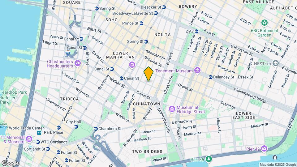 171 Hester St Mapa y Detalles de la Ubicación