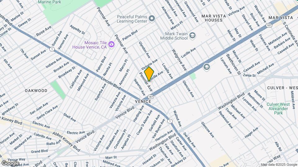 2306 Penmar Ave Map and Location Details