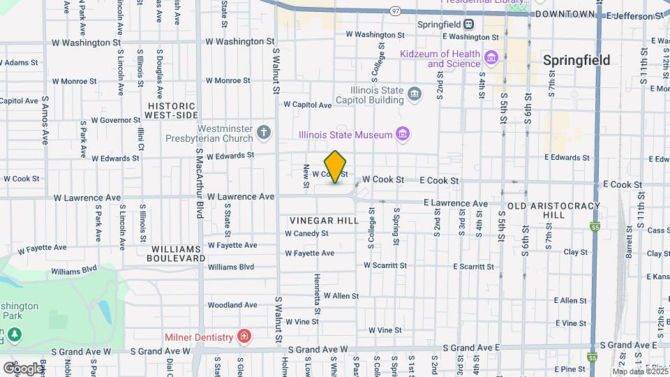 425 W Lawrence Mapa y Detalles de la Ubicación