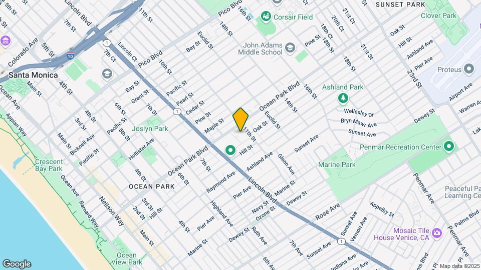 2620 11th St Map and Location Details