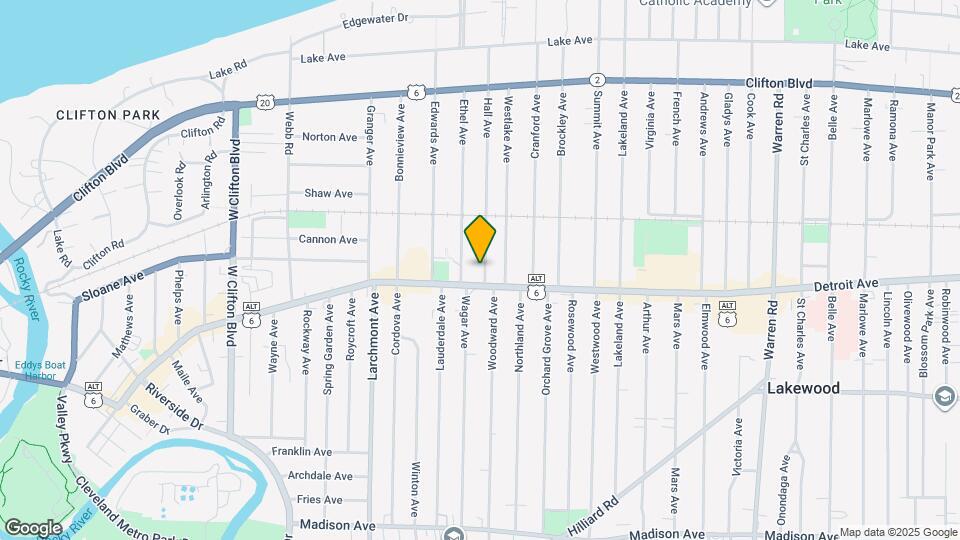 1382 Hall Ave Apartments and Nearby Lakewood Apartments For Rent Lakewood, OH