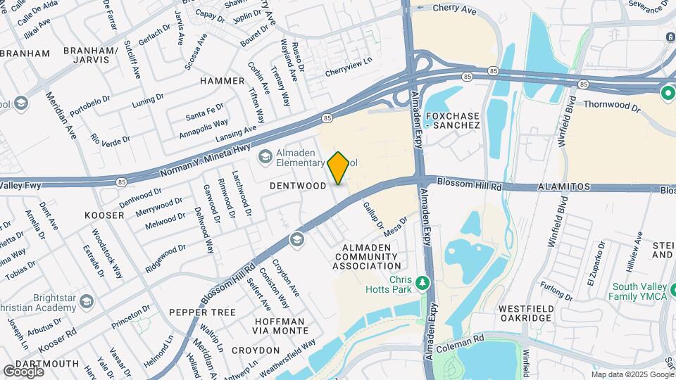 5550 Clovercrest Dr Map and Location Details