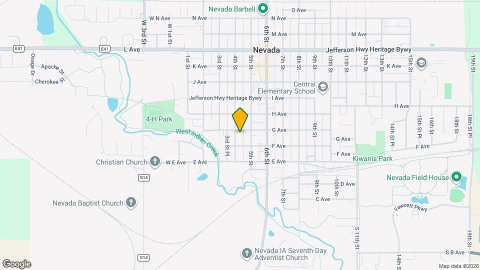 625 4th St Map and Location Details