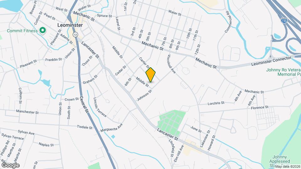 188 Middle St Mapa y Detalles de la Ubicación