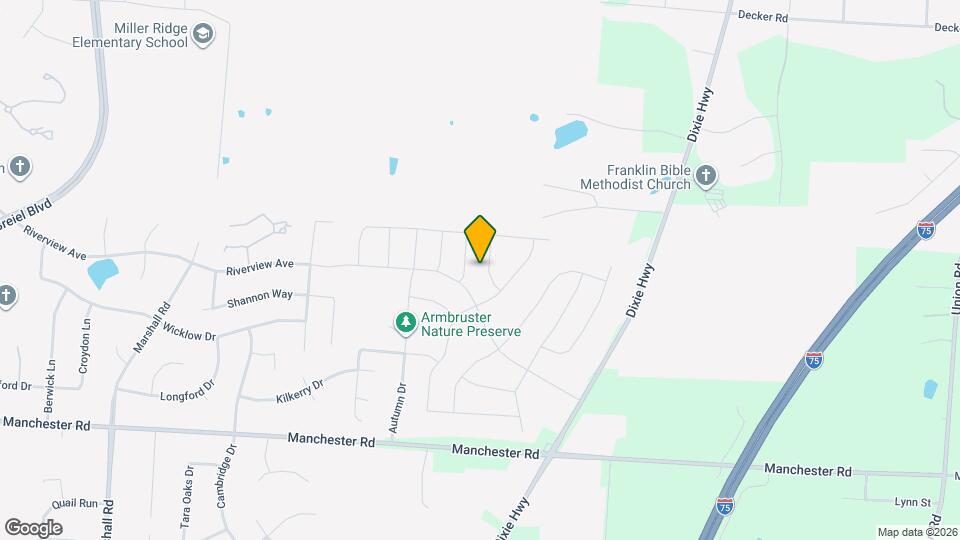 5887 Hayden Dr Mapa y Detalles de la Ubicación