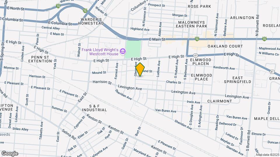 1552 Charles St Map and Location Details