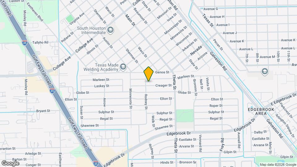 935 Creager St Map and Location Details