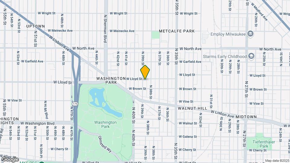 2028 N 39th St Map and Location Details