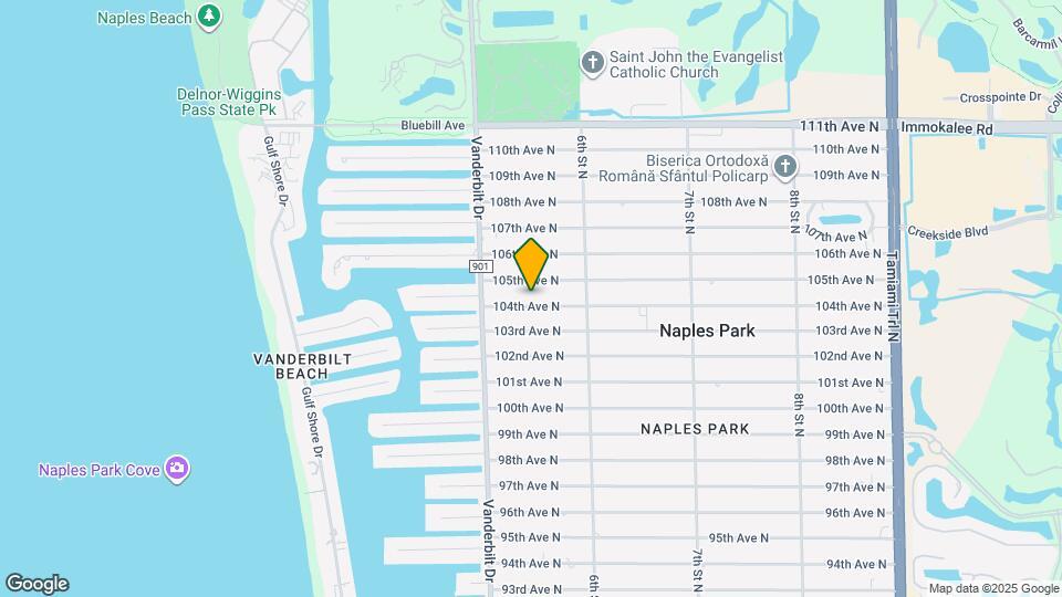 541 104th Ave N Map and Location Details