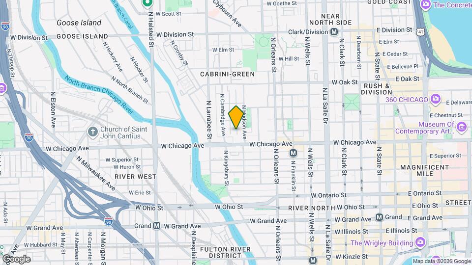 820 N Cleveland Ave Mapa y Detalles de la Ubicación