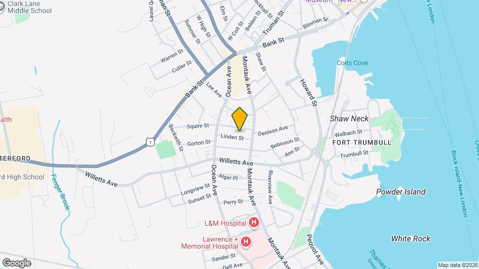 23 Linden St, Unit 1st floor Map and Location Details