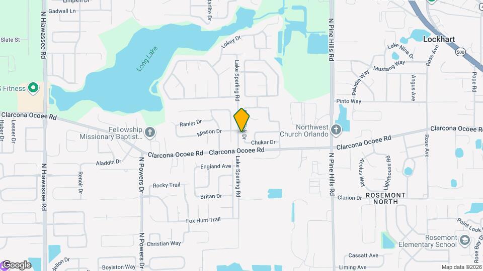 5414 Blue Tick Dr Map and Location Details