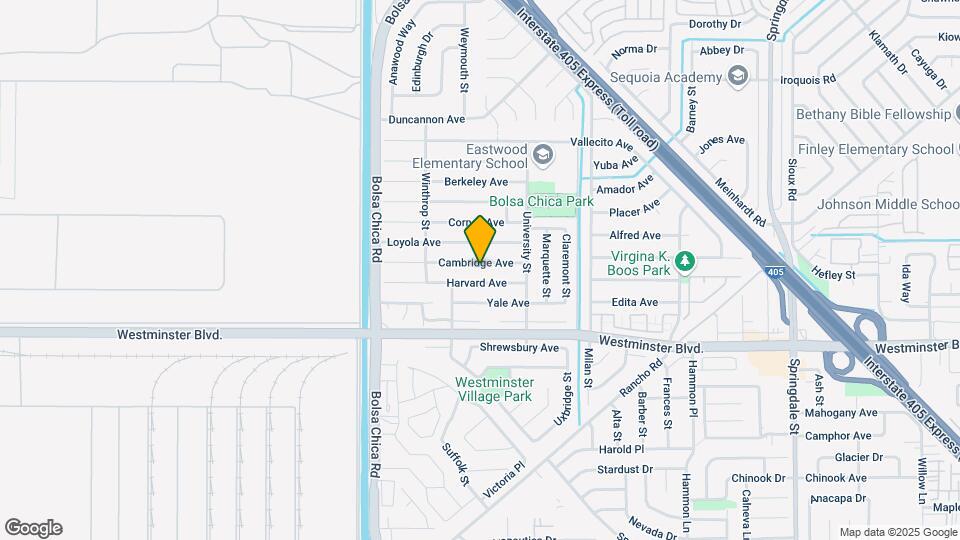 5262 Cambridge Ave Map and Location Details