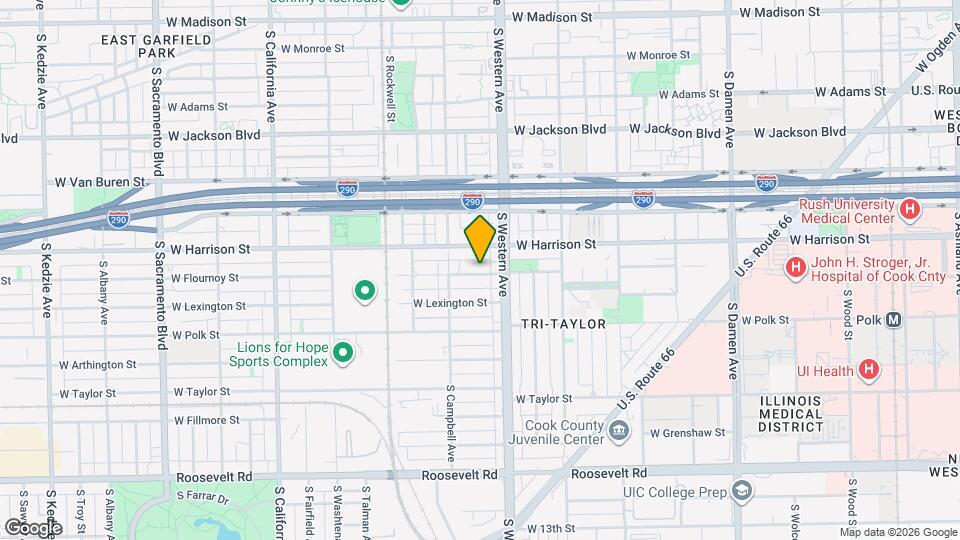 2438 W Flournoy St, Unit 2 Map and Location Details