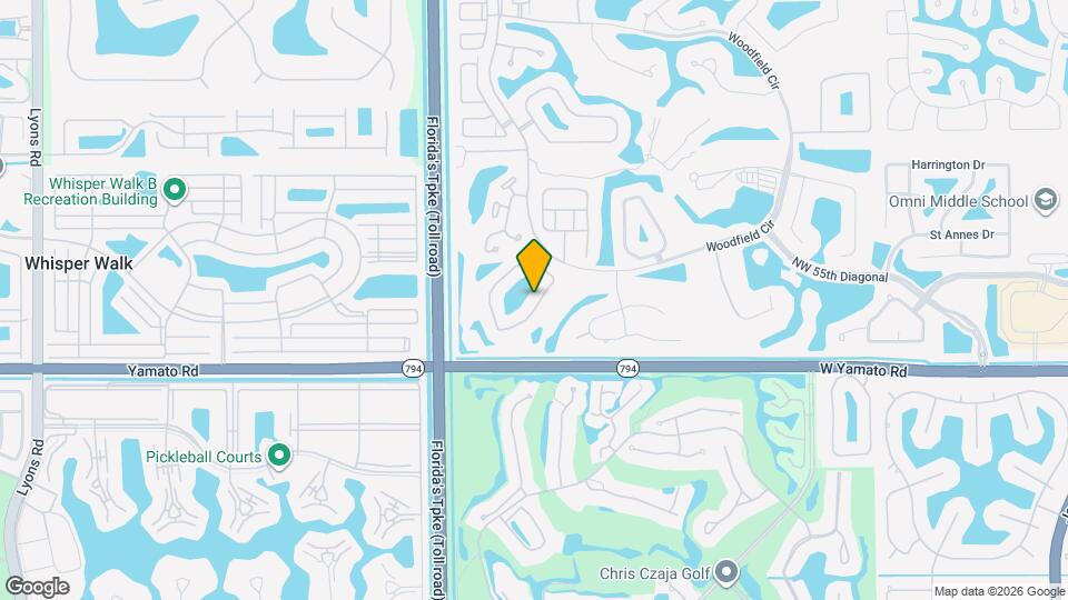 5459 NW 41st Terrace Map and Location Details