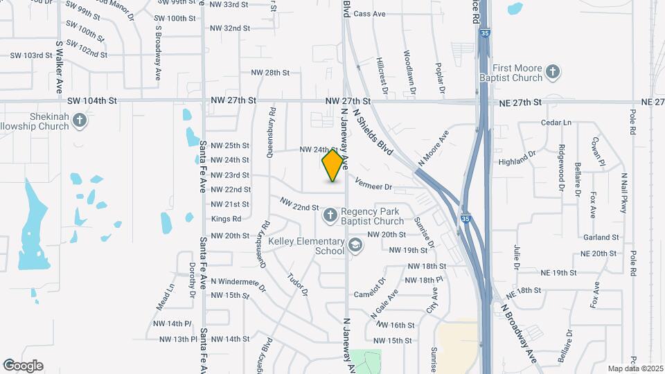 817 NW 23rd St Map and Location Details