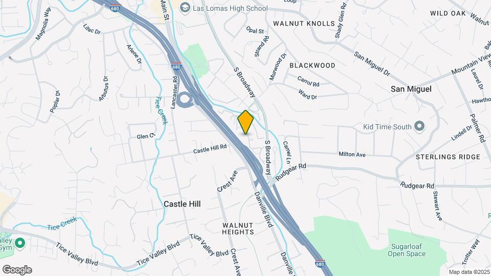1355 Creekside Dr Map and Location Details