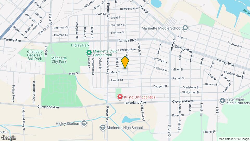 1506 Mary St Map and Location Details