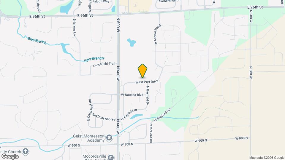 5808 W Port Dr Map and Location Details