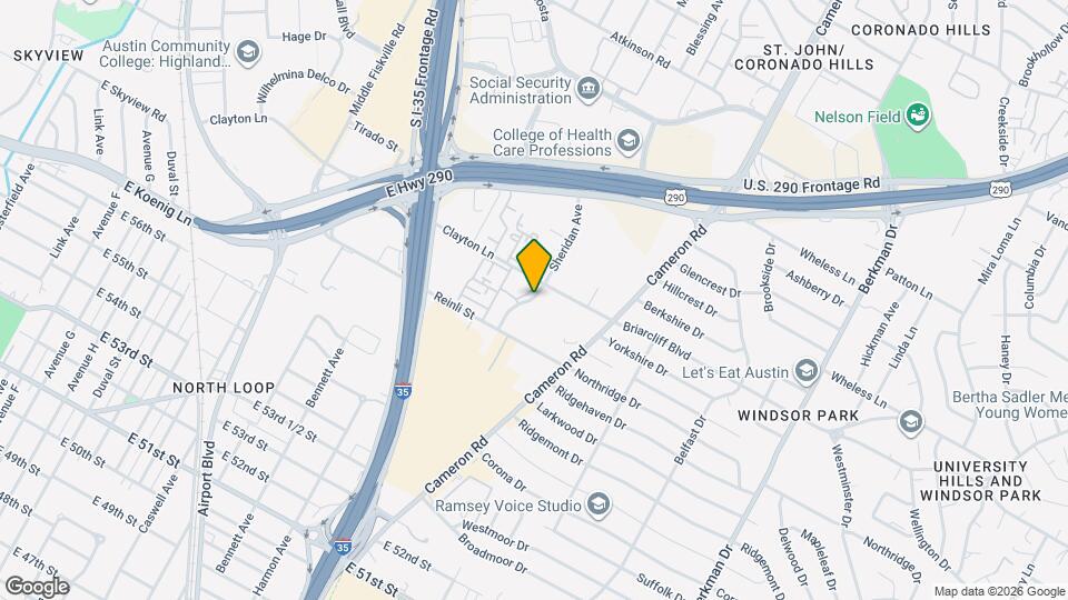 5911 Sheridan Ave Map and Location Details