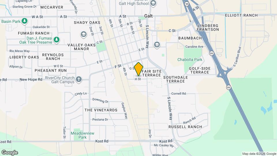 720 Olive Ct Map and Location Details