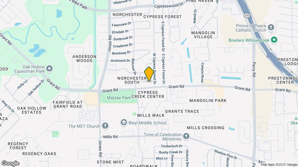 13311 Duke of York Ln Mapa y Detalles de la Ubicación