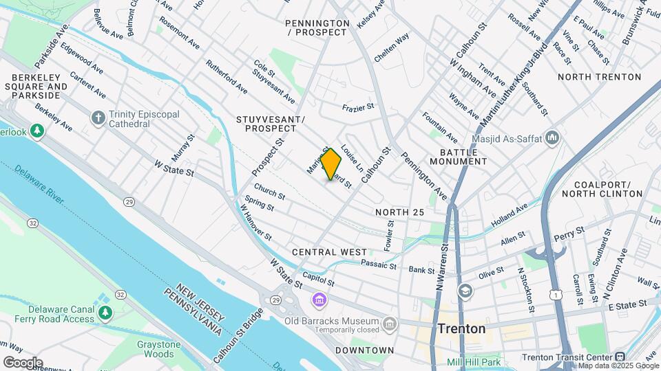 258 Bellevue Ave Map and Location Details