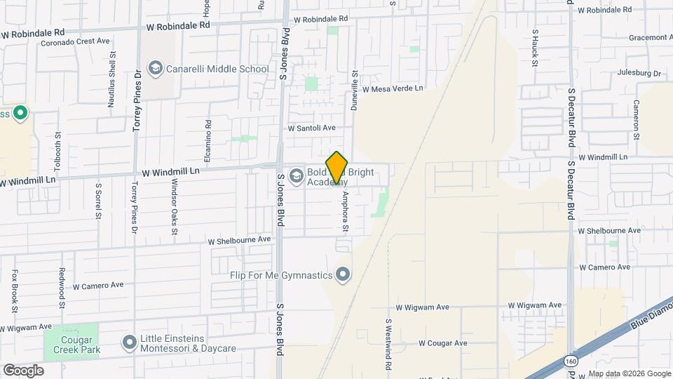 5863 Rose Tiara Dr Map and Location Details