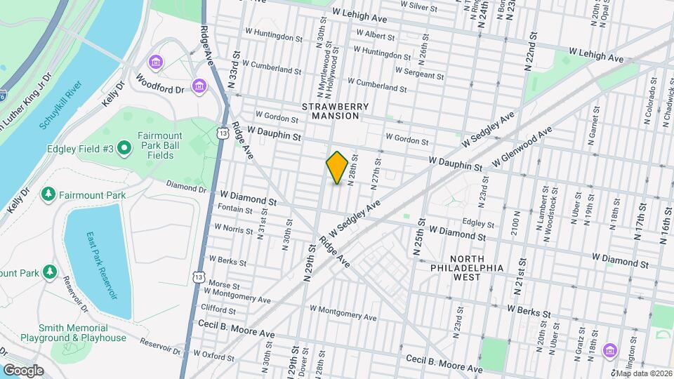 2148 N Newkirk St Map and Location Details