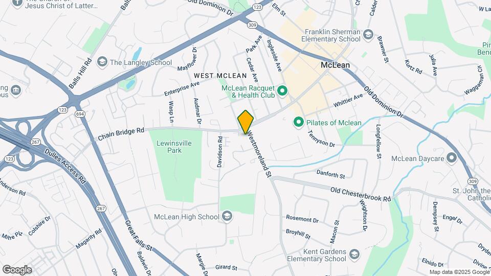 1528 Westmoreland St Map and Location Details