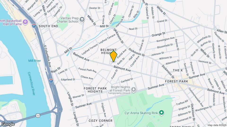 15-17-17 Euclid Ave Mapa y Detalles de la Ubicación