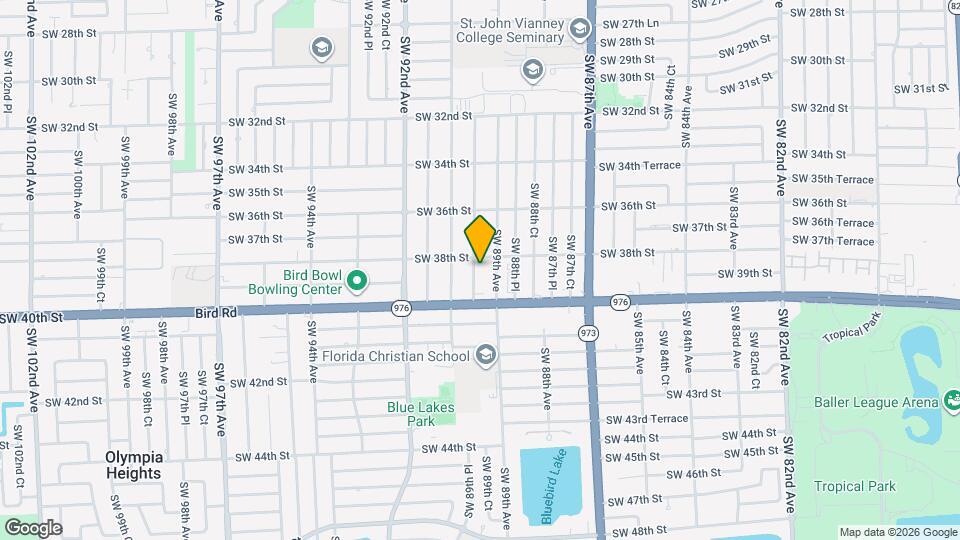 3821 SW 89th Ct, Unit front Map and Location Details