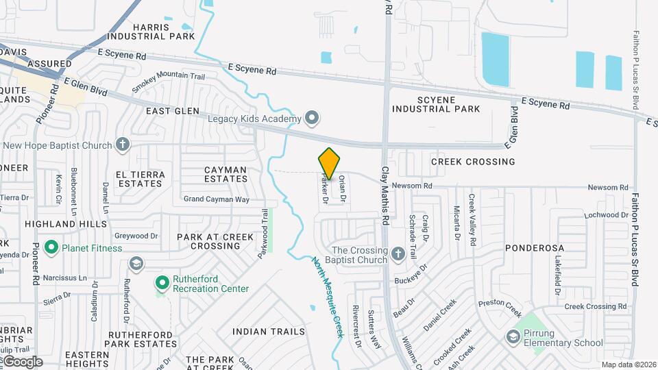 816 Parker Dr Mapa y Detalles de la Ubicación